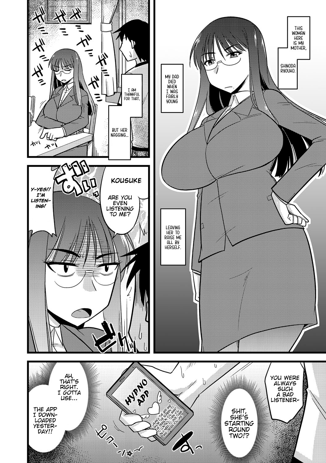 Hentai Manga Comic-Me and My Mom Happy Family-Read-4